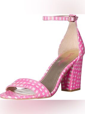 Lilly Pulitzer Amberlynn sandal pink tropics feelin beachy size 10 NIB